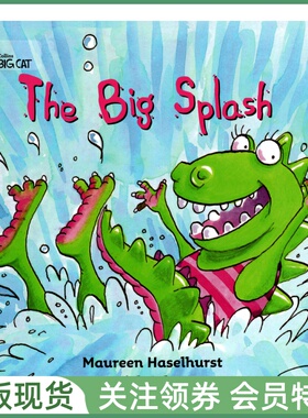 柯林斯大猫系列绘本读物单本 Collins Big Cat Band 1B / Pink B The Big Splash
