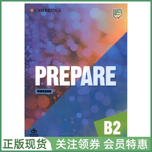 剑桥证书考试备考教材 Prepare B2 Level 6 Workbook with Audio Download Second Edition 六级练习册 cambridge