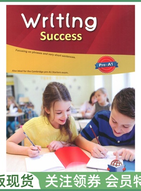 写作成功训练 Writing Success Pre-A1 Student's Book with answers PreA1级 学生用书带答案 剑桥少儿英语考试YLE GLOBAL ELT