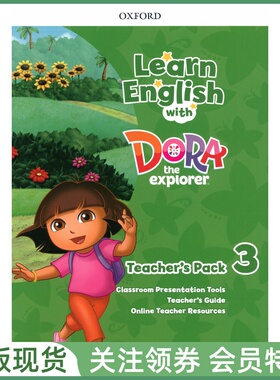 牛津幼儿英语教材 Learn English with Dora Level 3 Teacher's Pack with Classroom Presentation Tools 三级教师用书资源包