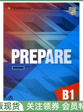 剑桥证书考试备考教材 Prepare B1 Level 5 Workbook with Audio Download Second Edition 五级练习册 cambridge