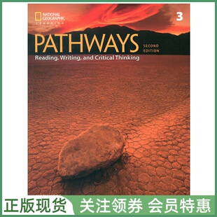 国家地理读写技能训练教材 Pathways Second Edition Reading Writing Level 3 Student Book 三级读写学生用书带在线 NGL