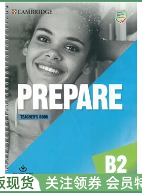 剑桥证书考试备考教材 Prepare Level 6 Teacher's Book with Resource Pack Second Edition 六级教师用书带资源 cambridge
