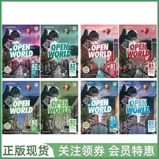教师用书 Open KET 白板 带帐号答案 PET 测试软件 CAE 学生用书练习册 World 剑桥英语证书考试教材 Cambridge FCE