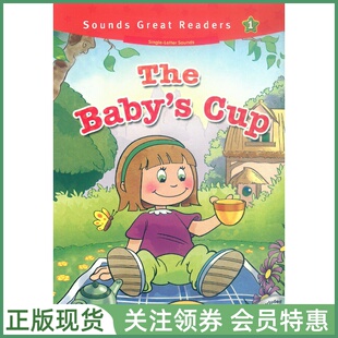 Compass出版 幼儿少儿英语拼读教材 Sounds Great Readers 1 Single-Letter Sounds with Audio CD 一级读本 绘本
