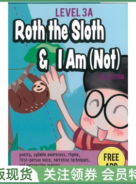 儿童分级读物绘本 READ WITH YOU Level 3A Roth the Sloth & I am (Not) 陪你读书 三级上10册 赠送MP3 不带APP