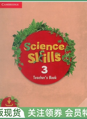 剑桥少儿英语科学教材 Science Skills Level 3 Teacher's Book with Downloadable Audio 三级教师用书带音频