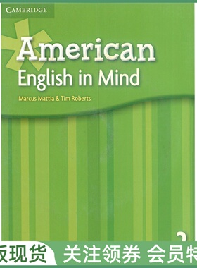 剑桥青少年中学英语教材 American English in Mind Level 2 Testmaker CD-ROM and CD 二级测试软件 美音版EIM AEIM