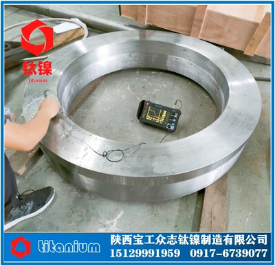 TC4钛环TA2纯钛圆环TC11高强度钛合金环大直径厚壁钛管环GJB钛环