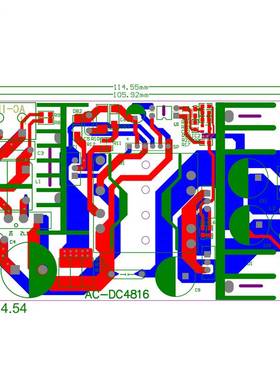 48V200W开关电源板 48V2A3A4A隔离电源模块 AC-DC电源模块 48V板