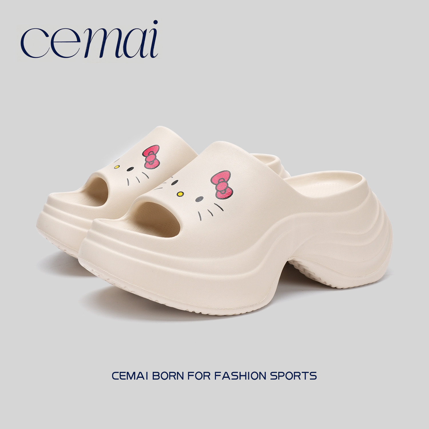 厚底一字拖2026新款女士外穿增高耐磨拖鞋防滑透气EVA休闲凉拖鞋,女鞋,一字拖,淘宝优惠券,粉丝福利购,淘宝优惠卷