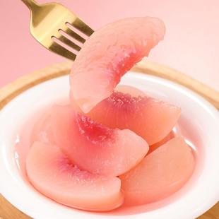 丹东特产黑沟大毛桃罐头新鲜水果冰点黄桃罐糖水无添正品整箱加剂