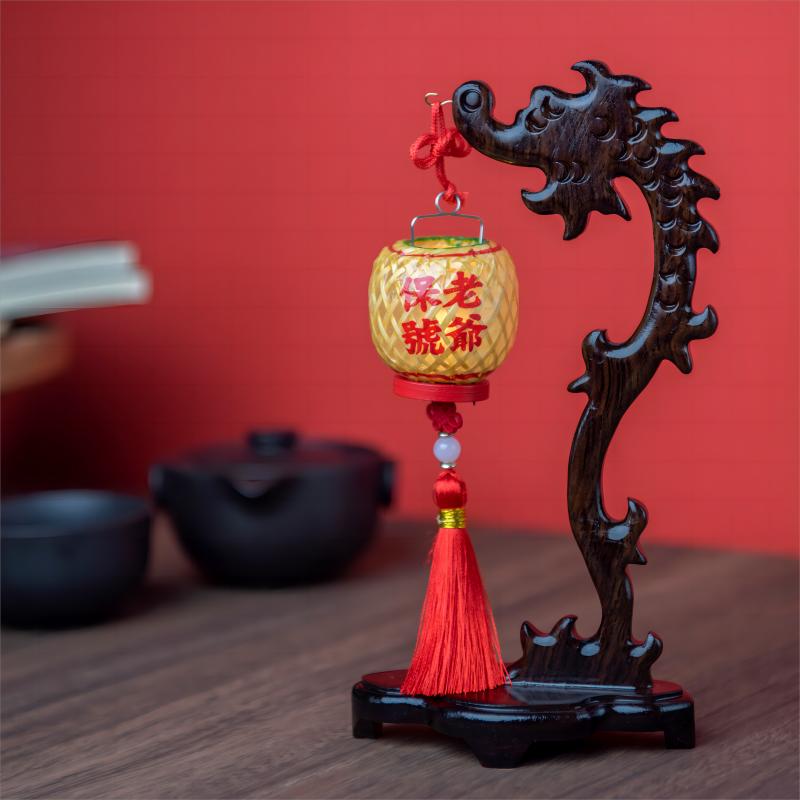 龙头灯笼桌面摆件高端文化礼品