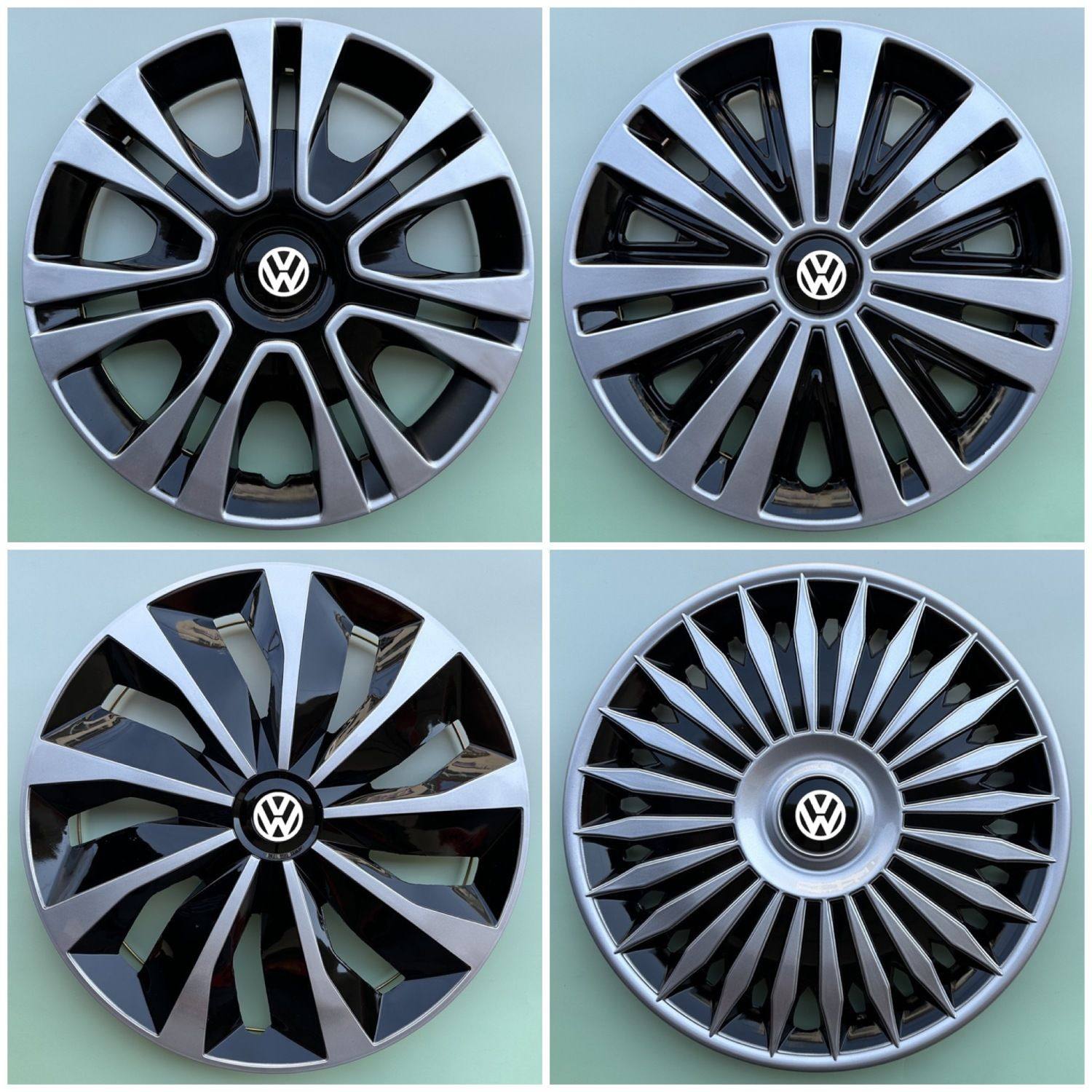 大众新桑塔纳捷达轮毂罩波罗POLO志俊3000轮毂盖14寸改装车轮盖罩