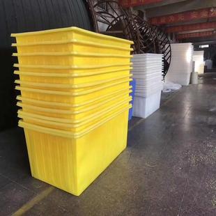 1500升纺织厂落布车 500升牛筋周转箱 厂家直销 K450L滚塑方箱