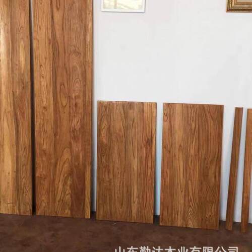 实木板北方老榆木原木吧台板办公室桌板餐桌面板楼梯踏步板榆木板