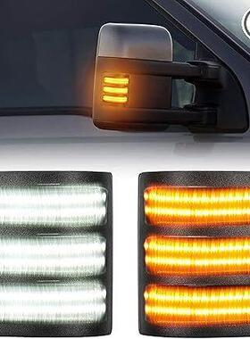 适用于2008-2016福特Ford F250 F350 F450 F550转向灯倒车镜边灯