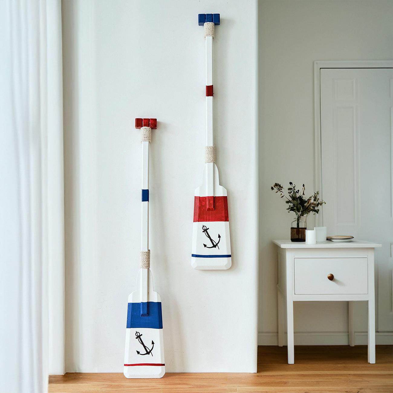 地中海风格船桨场子景布置双面木质船浆 桨片装饰,家居饰品,木雕,淘宝优惠券,粉丝福利购,淘宝优惠卷