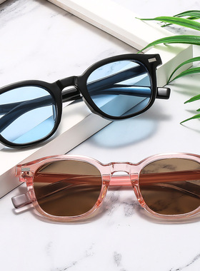 英国coopkoop新款框太阳镜男复古港风太阳镜小框斯文防紫外线