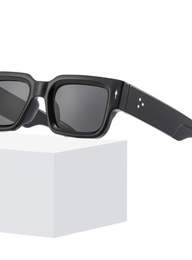 英国CoopKoop时尚方形太阳镜女士男士厚实矩形太阳眼镜复古