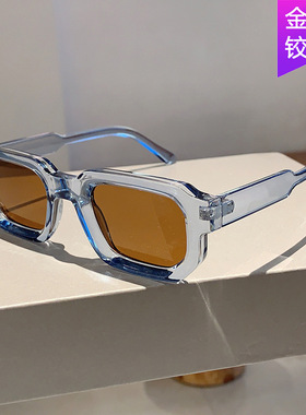 英国CoopKoop时尚太阳眼镜简约个性小框方形墨镜女新款ins街