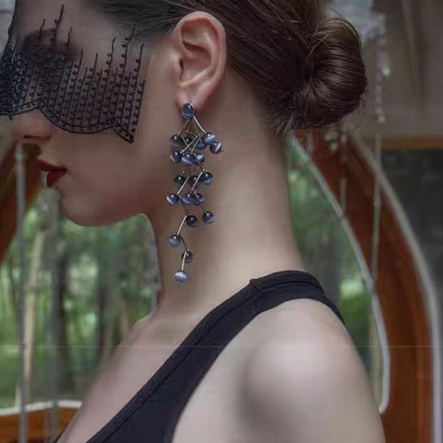 英国coopkoop博主coc几何流星系列-银河星辰猫眼石高级感轻奢