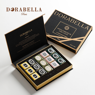 比利时进口黑巧克力片送女生朋友男闺蜜健康零食礼盒新年伴手礼物