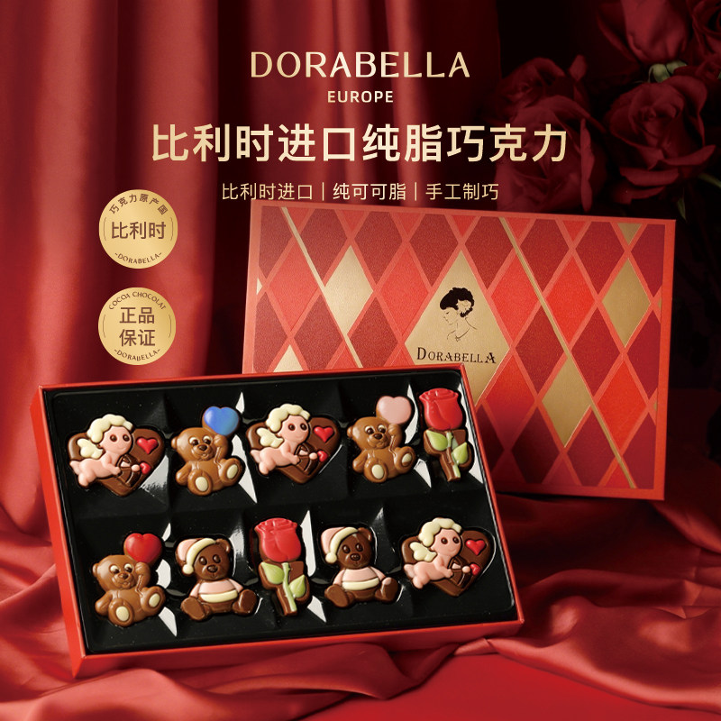 糖果礼盒装送妈妈老师员工女友进口巧克力零食38三八妇女神节礼物