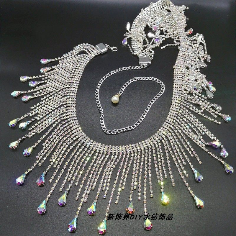 成品腰链水钻链流苏肚皮舞腰链礼服连衣裙衬衫收腰DIY装饰链辅料,饰品/流行首饰/时尚饰品新,链条,淘宝优惠券,粉丝福利购,淘宝优惠卷