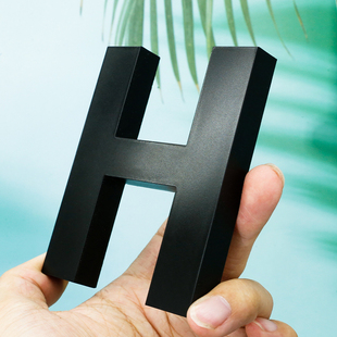 啞光烤漆字定制亞克力水晶字門頭招牌定做廣告字噴漆立體字體logo