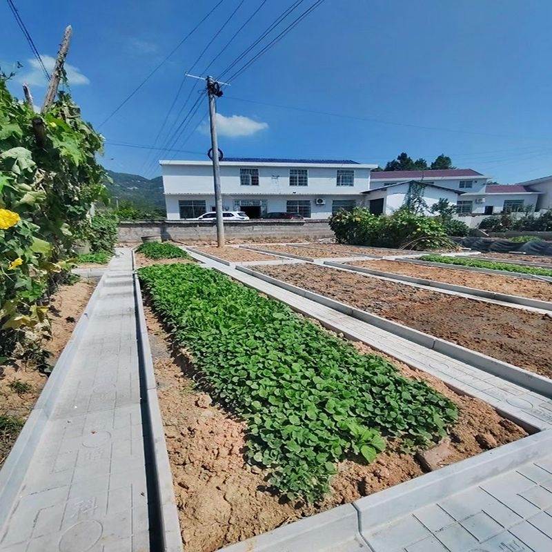 菜地沟板模具石路面庭院新农村水泥沿路围栏菜园型花园沟模型围边