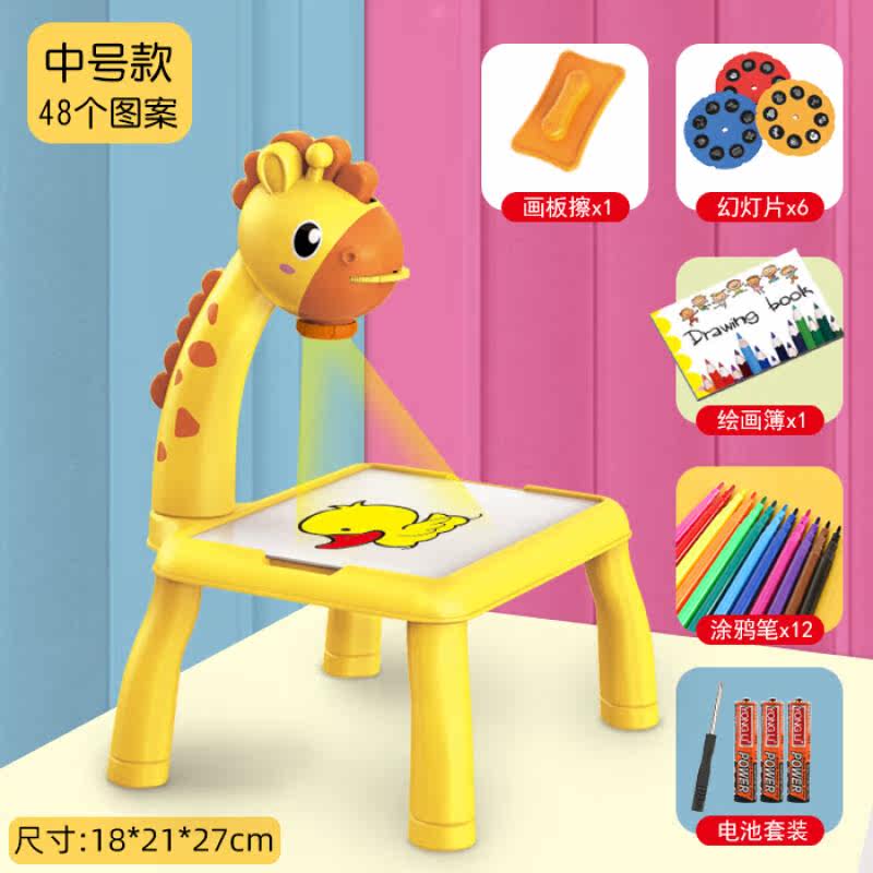 2023乐加酷儿童画板家用可擦消除的幼儿写字板宝宝投影画画神器涂怎么看?