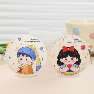 创意零钱包钥匙包软萌可爱甜美少女耳机包小众设计硬币收纳包小巧