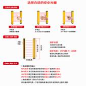 兴兆业安全光栅光幕传感器红外线对射探测器光电冲床保护器测量器