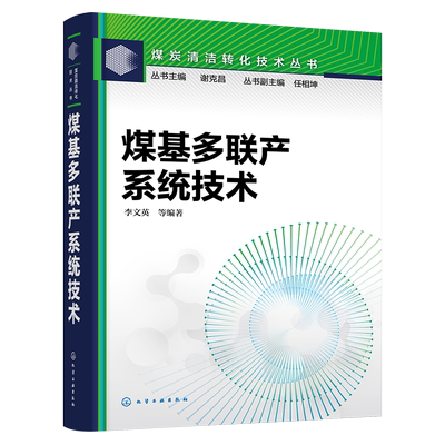 煤炭清洁转化技术丛书 煤基多联产系统技术 煤化工 煤炭清洁转化 煤炭清洁转化技术丛书 煤炭清洁转化和能源化工研究方向参考书籍