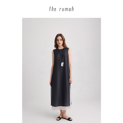 therumah假两件背心连衣裙