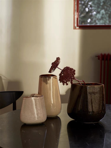 AYFGL丹麦&Tradition collect手工制作波浪陶瓷花瓶家居装饰 摆件