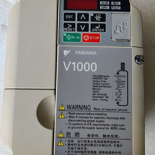 议价安川V1000列变频器 VB4A0001BAA 0.4/0