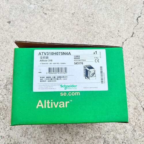 议价施耐德变频器ATV310H075N4A0.75KW三