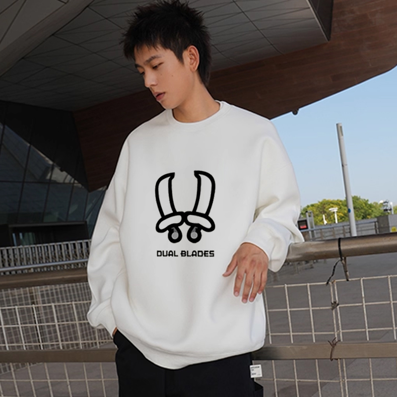 怪物猎人动漫大刀Monster Hunter周边圆领卫衣男女二次元秋冬上衣