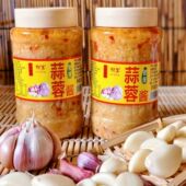 蒜蓉酱蒜泥大蒜烤生蚝烧烤原味辣椒酱扇贝海鲜香辣小龙虾火锅酱料