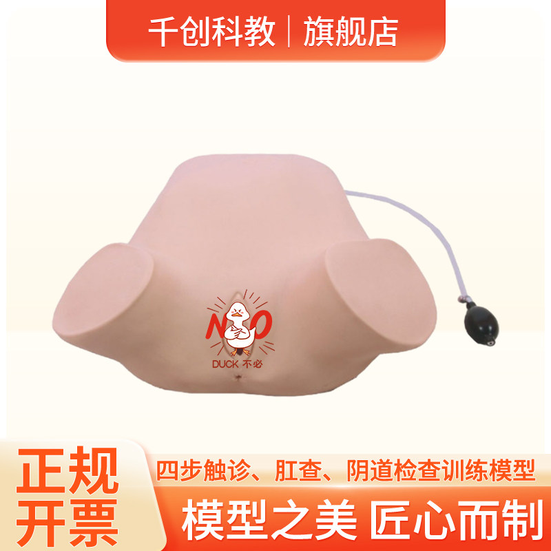 四步触诊法训练模型充气可调腹部仿真触感阴道检查肛查胎位检测骨盆测量医学教具产科技能考核优质材质教具
