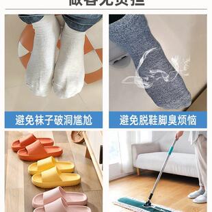 套加厚耐磨家用室内无纺布料可洗脚套学生机房可反复使用 一次性鞋