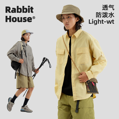 轻量防泼水舒适透气户外休闲衬衫