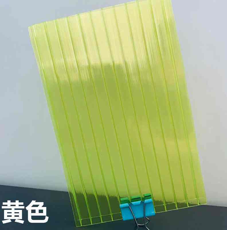厂促pc阳光板透明雨棚耐力板5mm遮阳棚采光板防晒车棚聚碳酸酯品