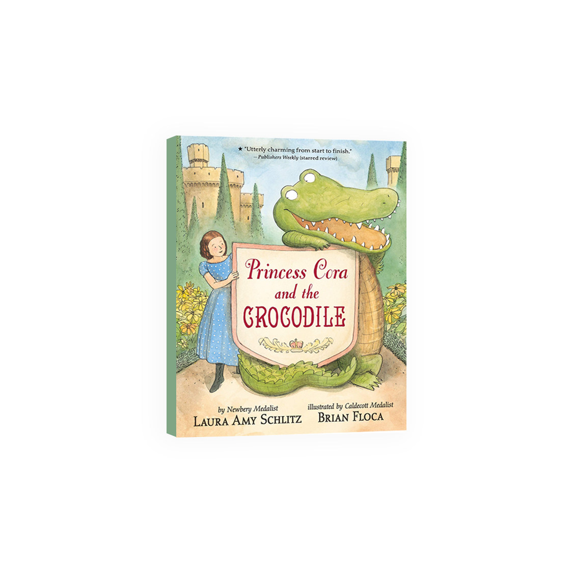 鳄鱼公主 英文原版绘本 princess cora and the crocodile 劳拉埃米施