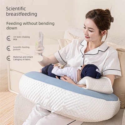 喂奶辅助c枕腰枕床上软包可拆洗护腰椅托腹婴儿用品哺乳椅抱睡神