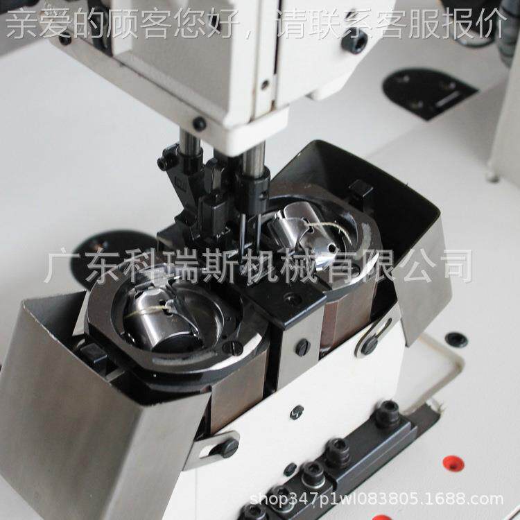 厂直销样 双家电针立柱式脑双针立柱花机