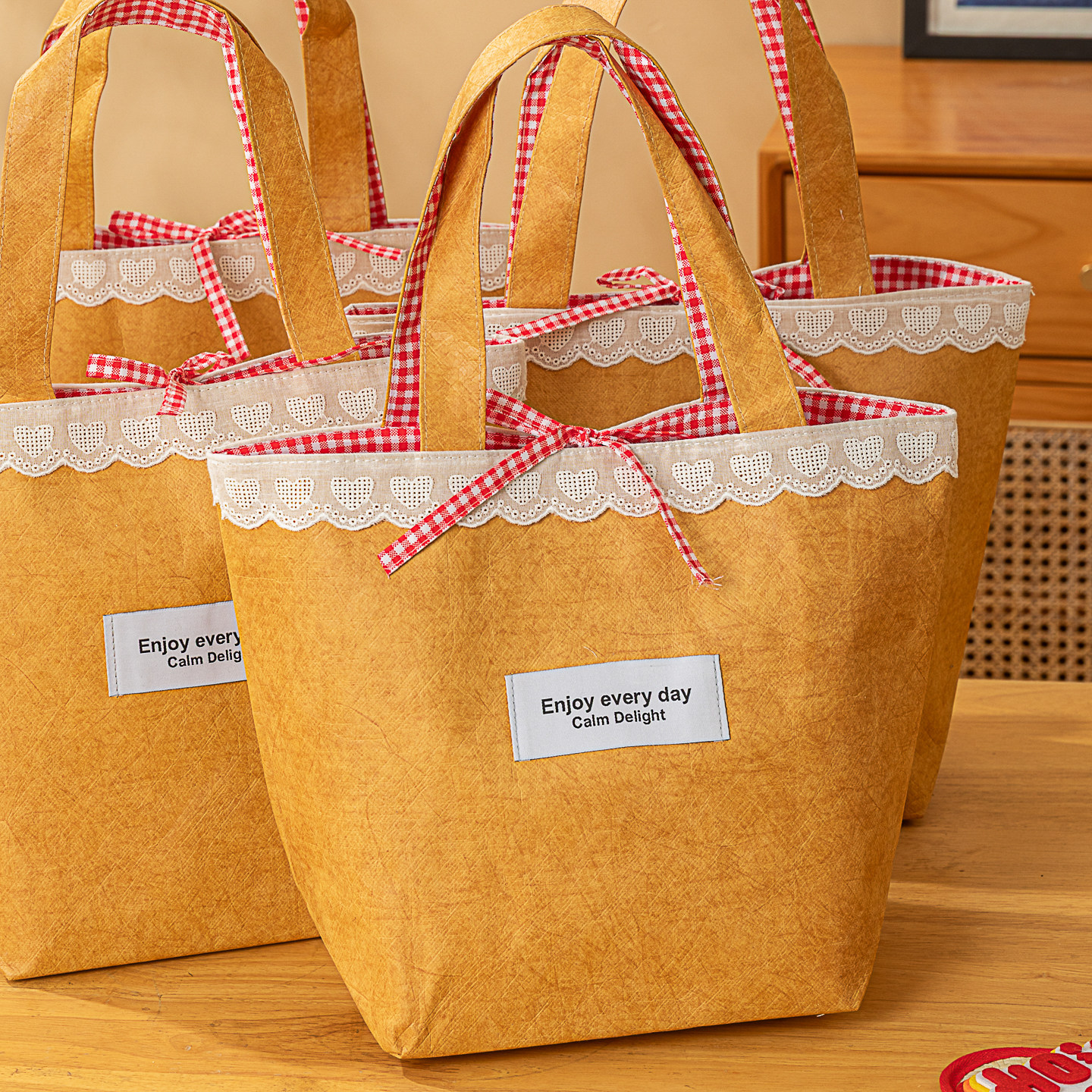 新款杜邦纸伴手礼手提袋