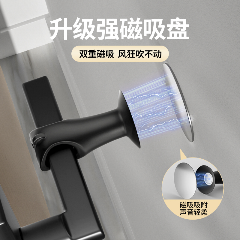 米乐奇门锁防磕碰墙顶把手阻门器